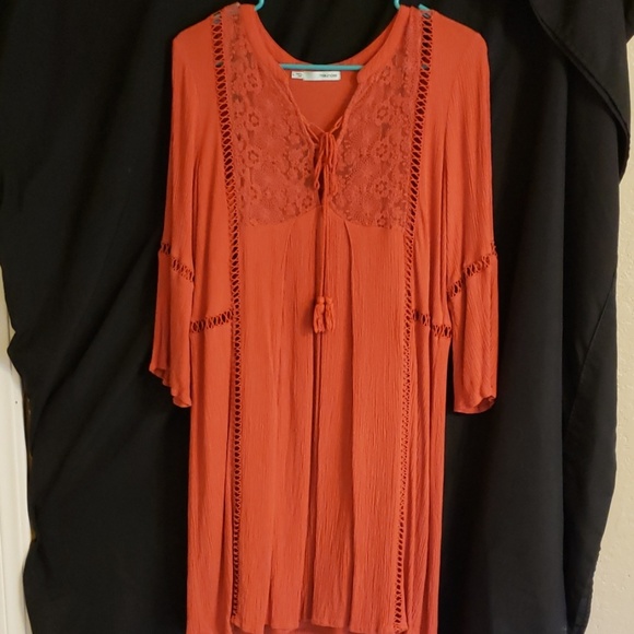 Maurices Dresses & Skirts - 🦀  Coral knee length dress